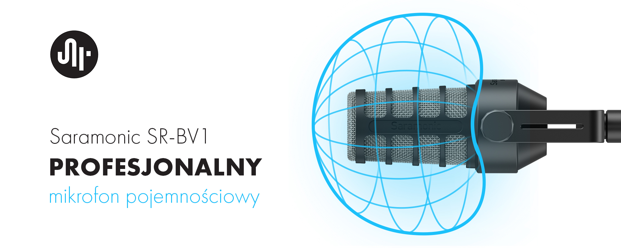 Mikrofon do podcastów Saramonic SR-BV1 ze złączem XLR